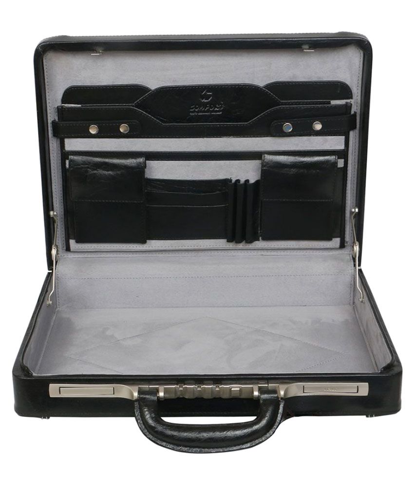 C Comfort Black Small Briefcase Buy C Comfort Black Small Briefcase