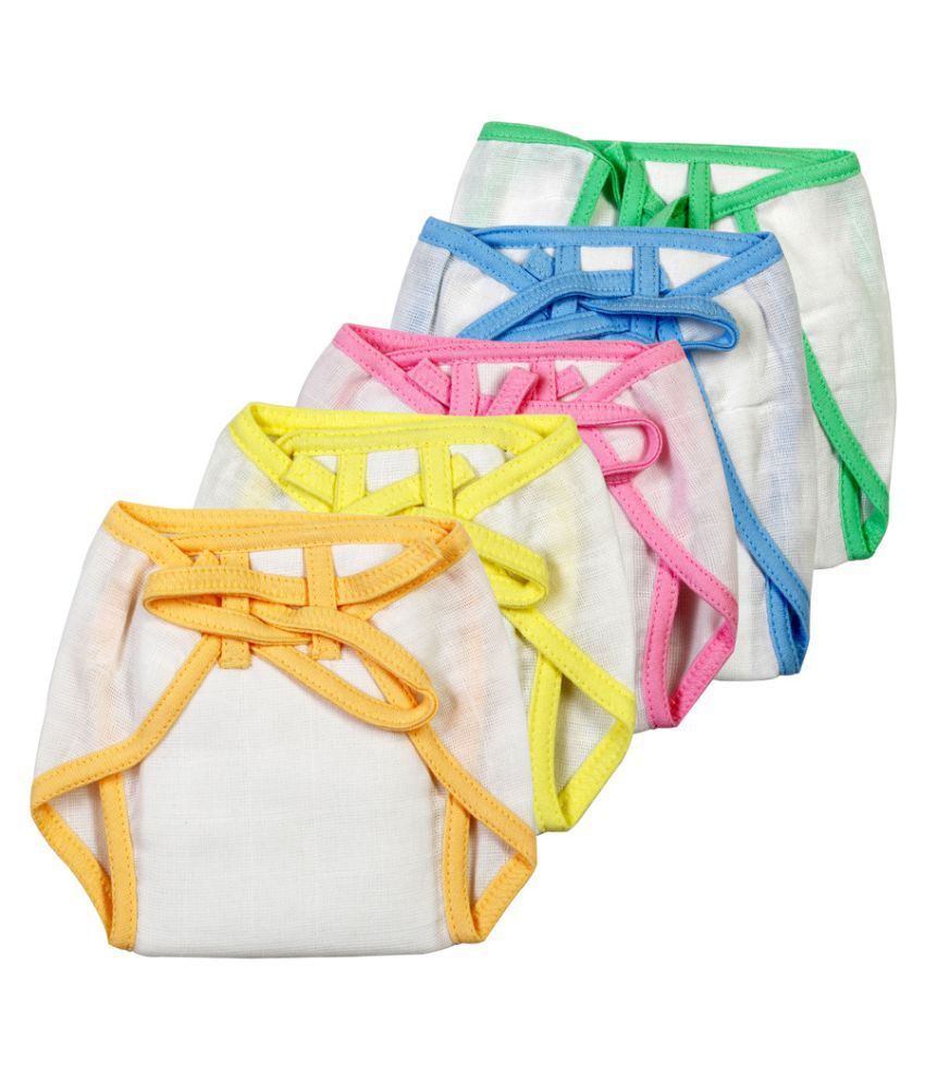 Brim Hugs and Cuddles Cotton Woven Nappy for Baby Pack of 5 Buy Brim