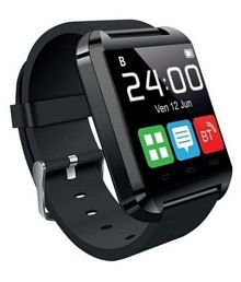 jm black smart watch