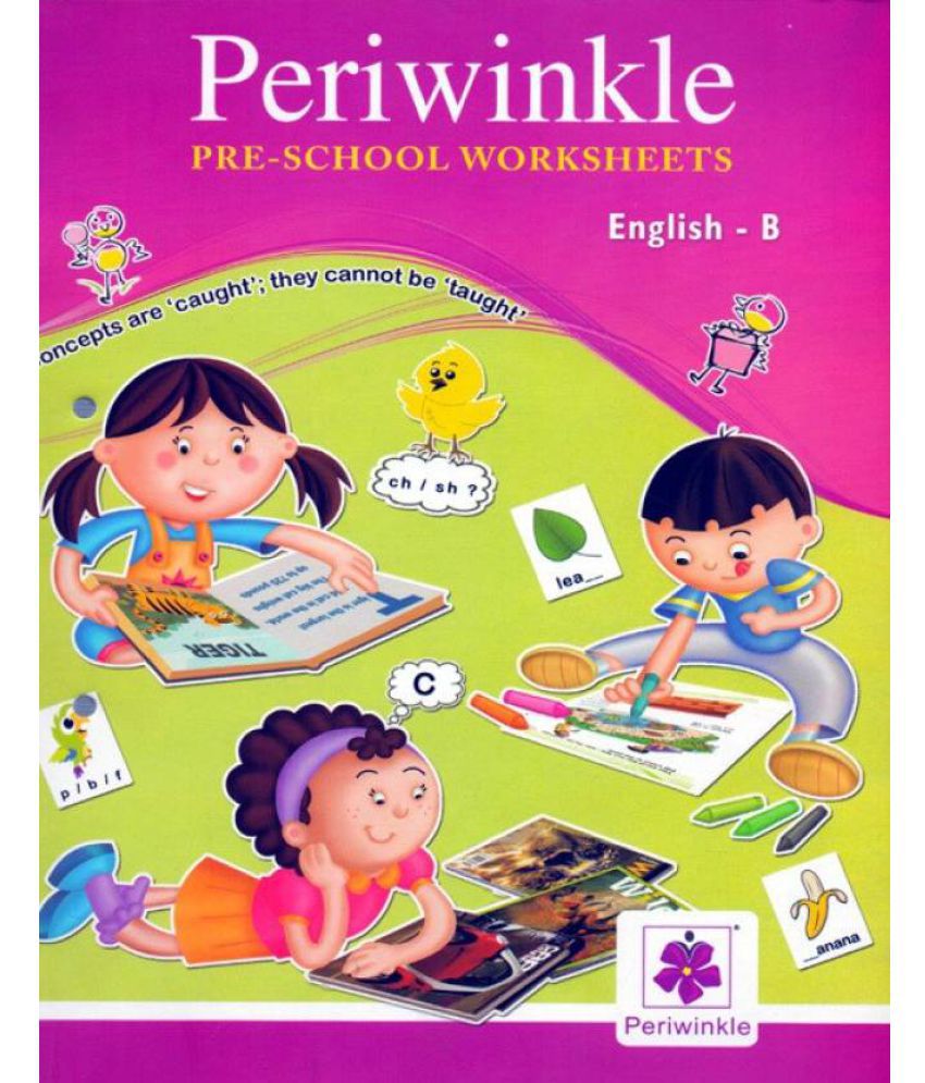 Periwinkle Pre School Worksheets English B Buy Periwinkle Pre School Worksheets English
