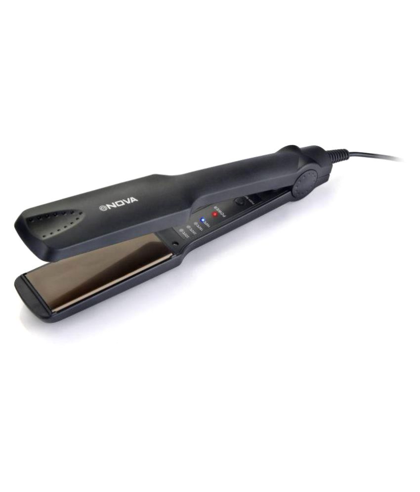     			NOVA Temperature control professional NHS 860 Hair Straightener ( Black )