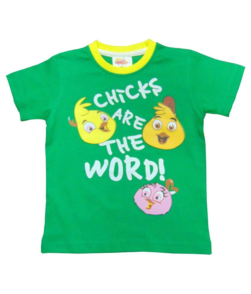 Eena Meena Deeka Green Cotton Boys T-shirt - Buy Eena Meena Deeka Green ...