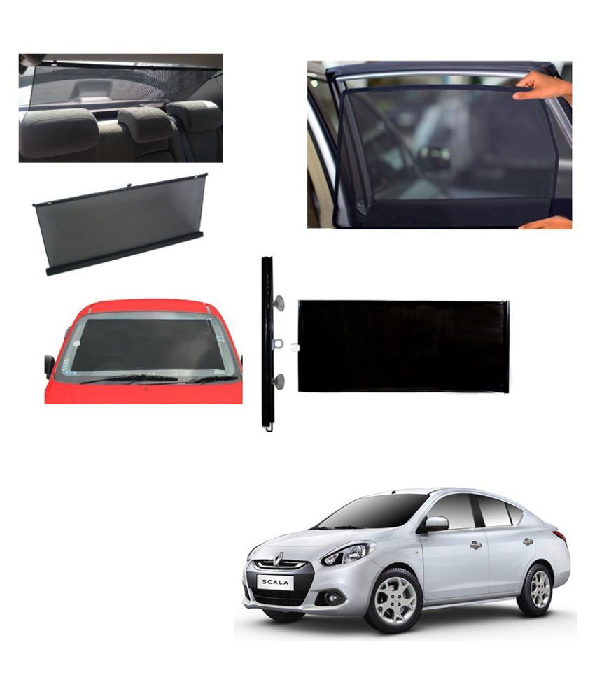 Carsaaz Car Sunshade Set Black Buy Carsaaz Car Sunshade Set Black