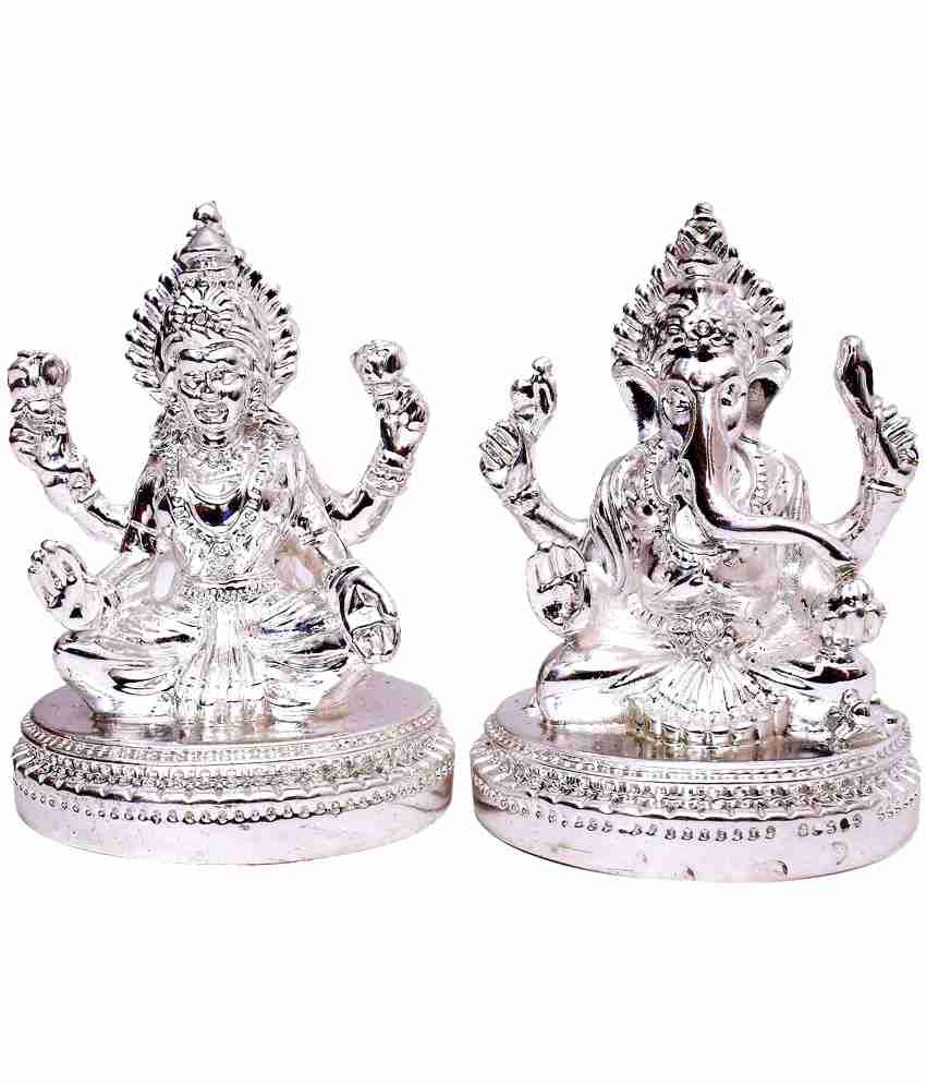 small silver figurines
