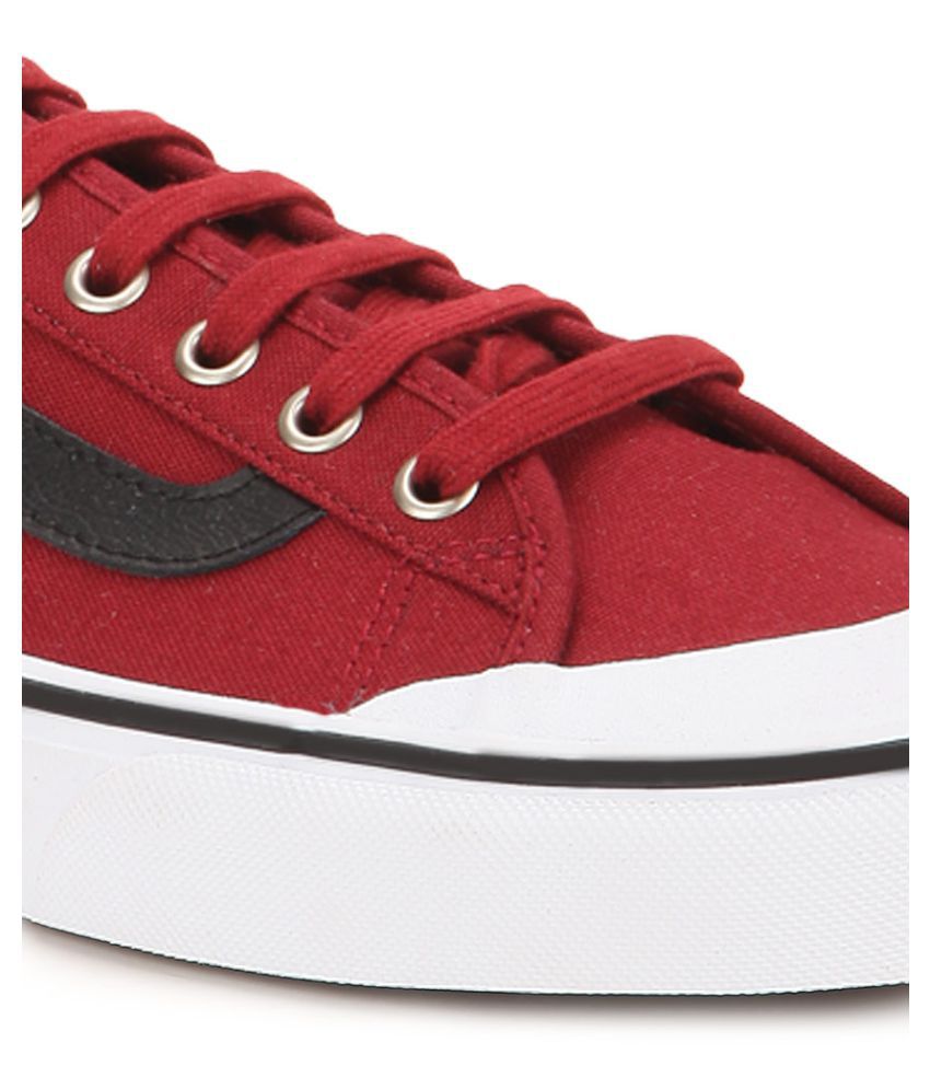 Vans Black Ball SF Sneakers Red Casual Shoes - Buy Vans Black Ball SF ...