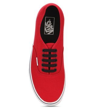 vans red sneakers