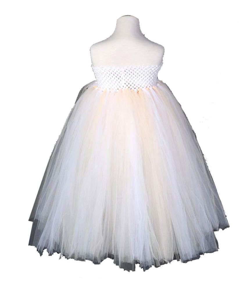 Super Art White Net Dress Buy Super Art White Net Dress Online at Low