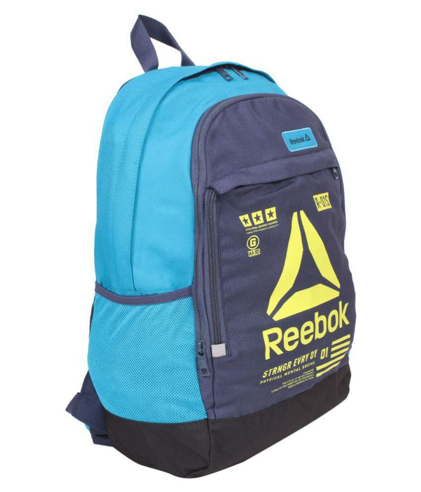 Reebok Blue Backpack - Buy Reebok Blue Backpack Online at Low Price ...