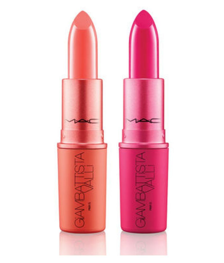 Mac Lipstick Fresh salmon & milan mode 3 gm Buy Mac Lipstick Fresh