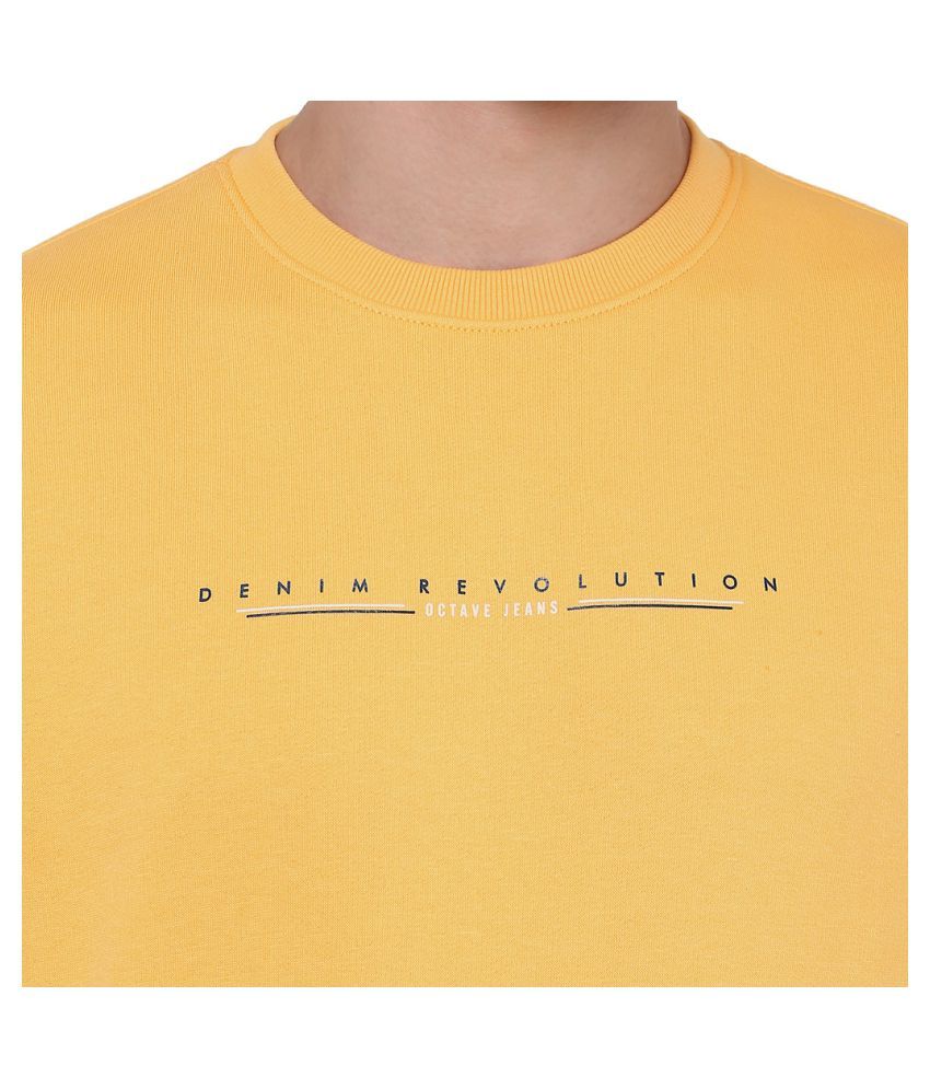 octave yellow sweatshirt