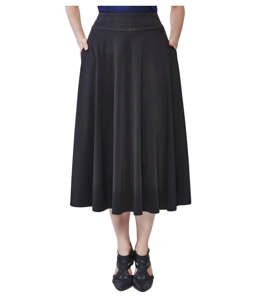 Buy AND Polyester Pleated Skirt Online at Best Prices in India - Snapdeal
