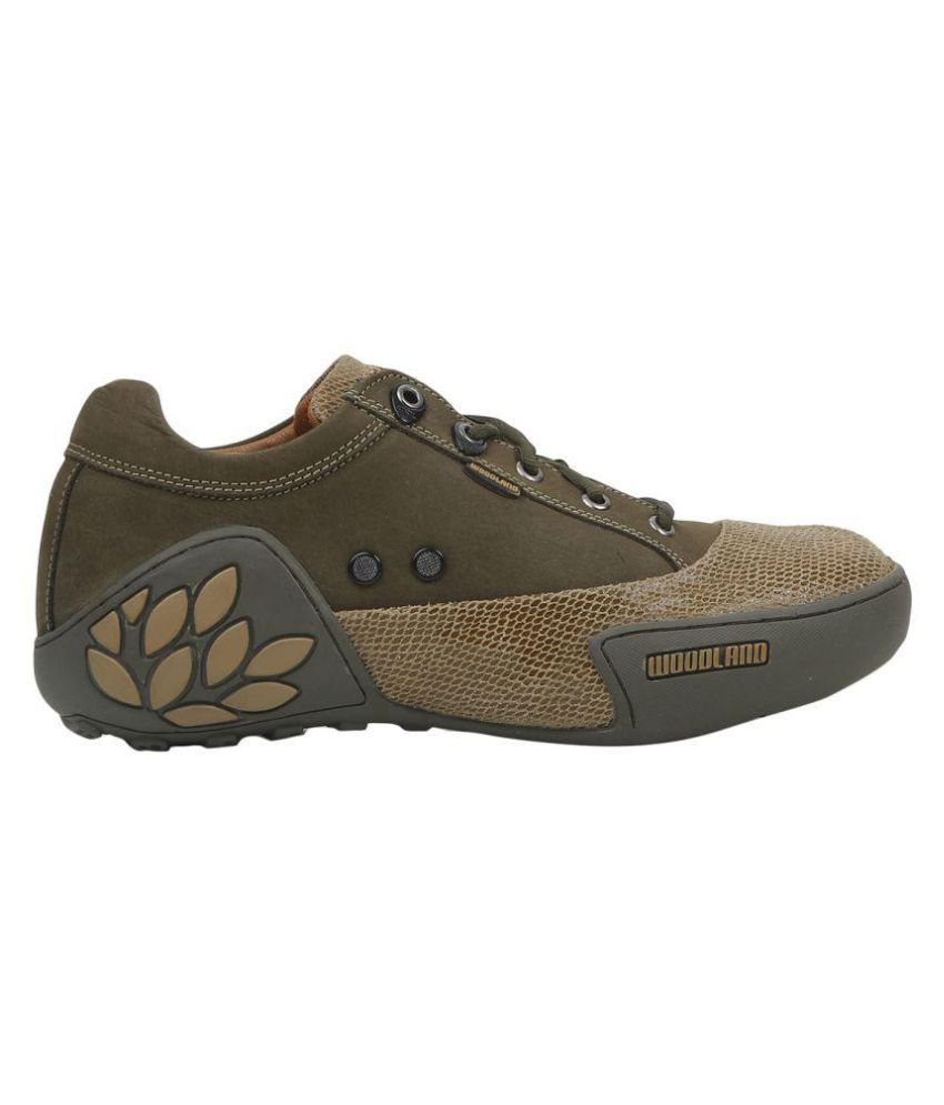 woodland olive lifestyle shoes