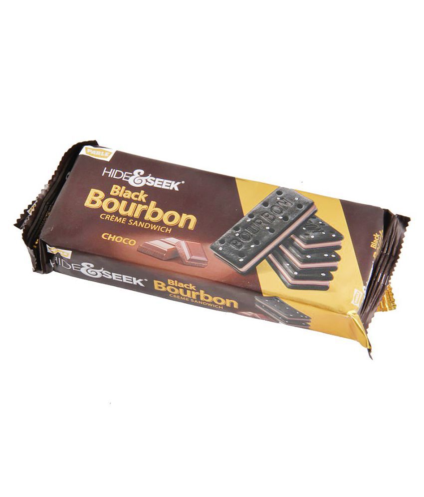 Parle Hide Seek Black Chocolate Bourbon Cream Biscuit 100 Gm Buy Parle Hide Seek Black Chocolate Bourbon Cream Biscuit 100 Gm At Best Prices In India Snapdeal