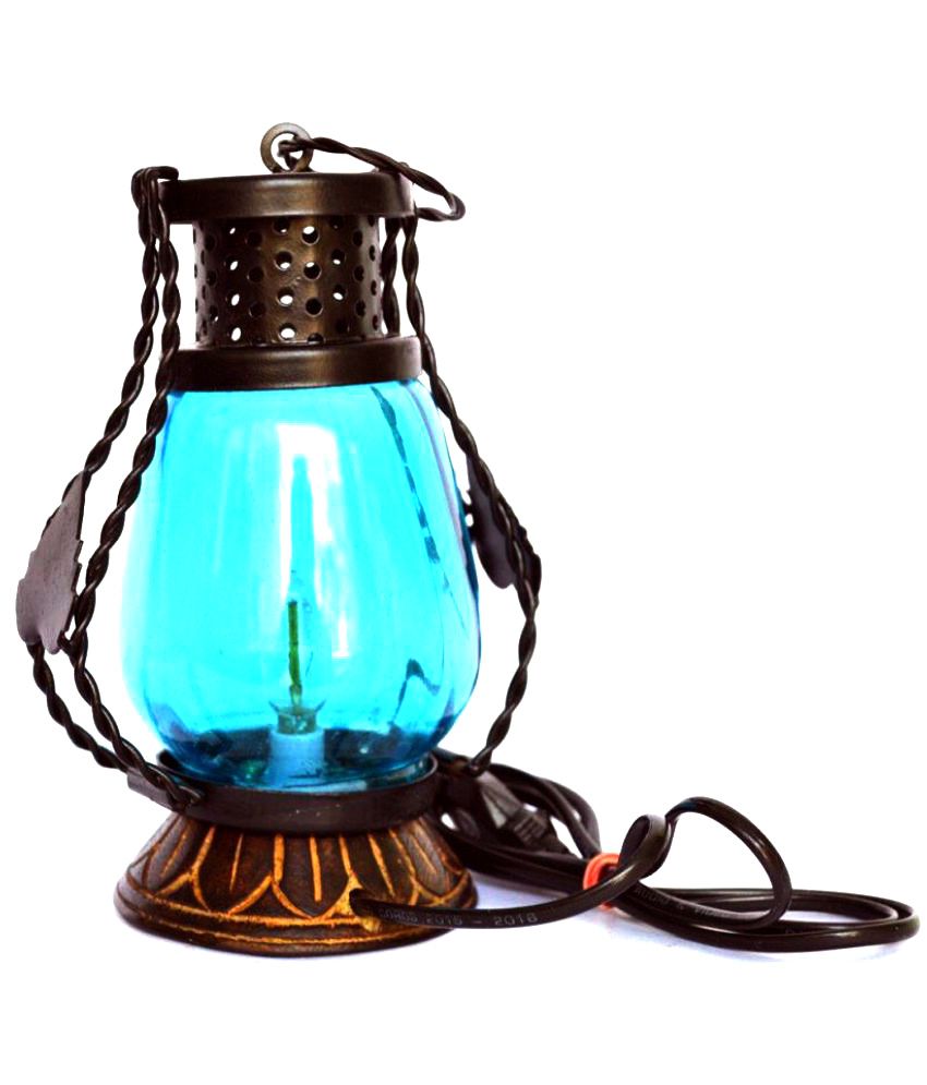 Woodino Turquoise Lantern Hanging Lanterns 18: Buy Woodino Turquoise ...