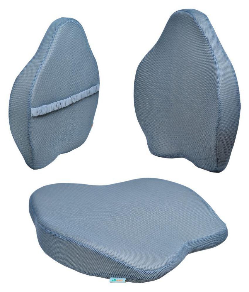 Grin Health Memory Foam Backrest Cushion Plus Free Size: Buy Grin ...