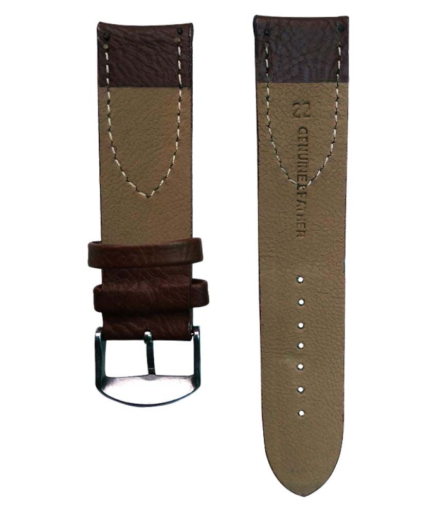 buffalo leather watch strap