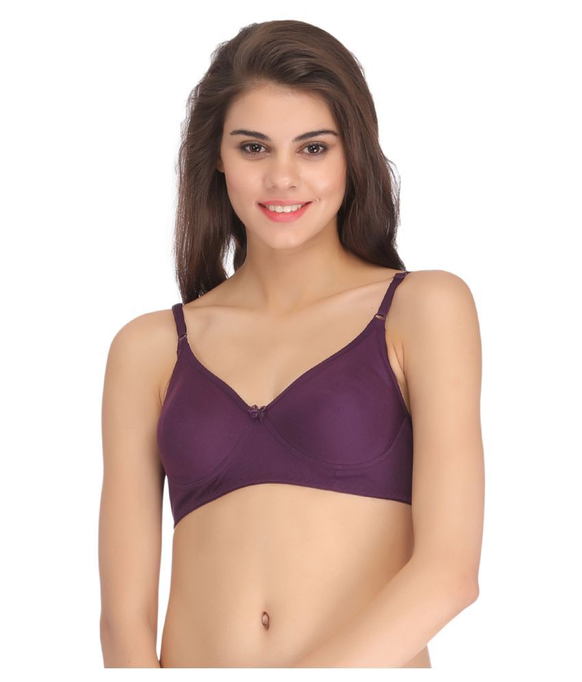     			Clovia Cotton T-Shirt/ Seamless Bra