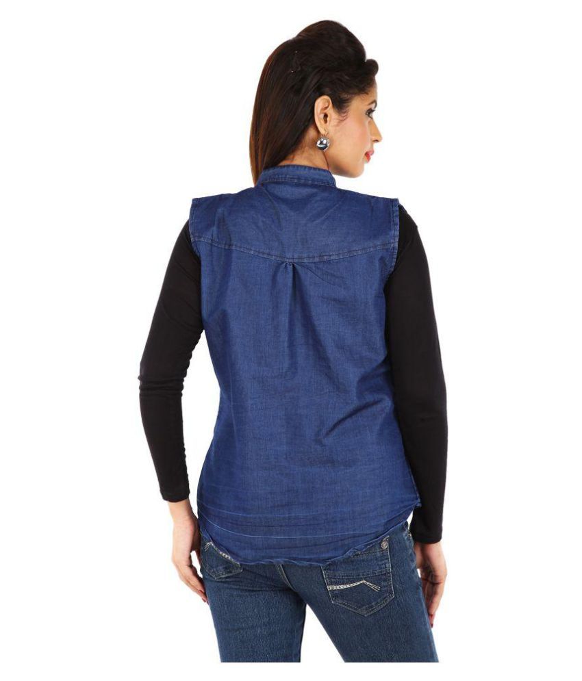 ladies jeans jacket snapdeal