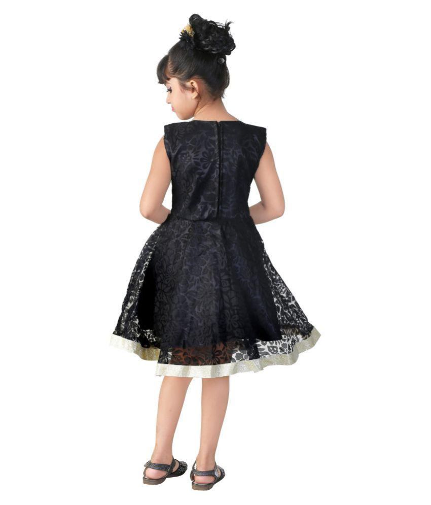 black net frock