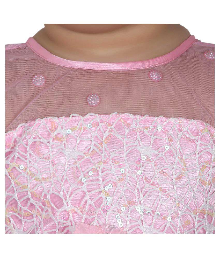 short frill frock