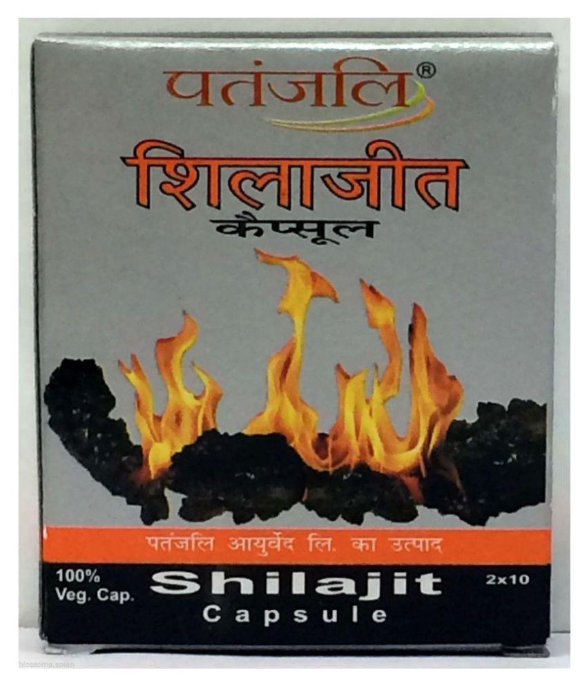 Patanjali Shilajit Gold Capsules Capsule 5 gm: Buy ...