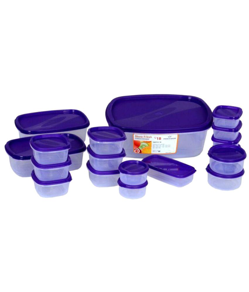prince plastic storage containers