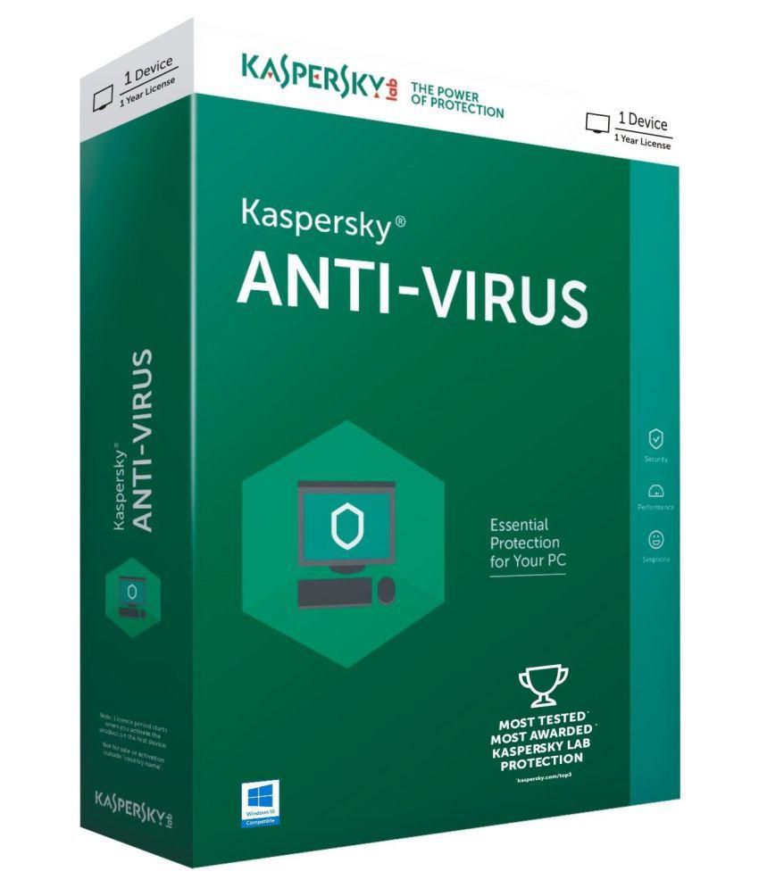 Kaspersky Antivirus Latest Version( 1 / 1 ) CD