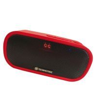 Technotree Pocket (SS-1703, 3W RMS) Bluetooth Speaker - Red