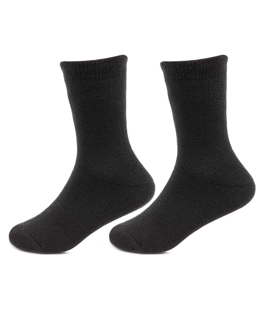     			Bonjour Kids Woolen Winter Socks for 13-16 Years (Pack of 2)