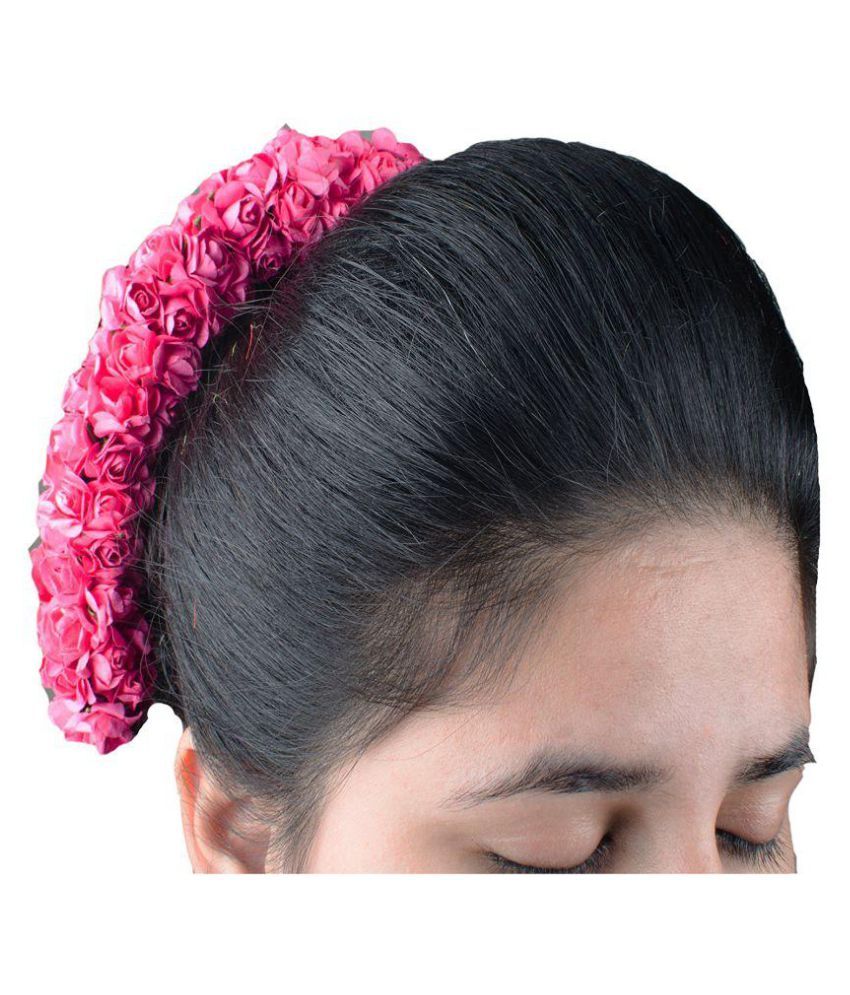 Majik Hair Accessories 360 degree Gajra (Pink): Buy Majik Hair Accessories 360 degree Gajra (Pink) at Best Prices in India - Snapdeal Majik Hair Accessories 360 degree Gajra (Pink): Buy Majik Hair Accessories 360 degree Gajra (Pink) at Best Prices in India - Snapdeal