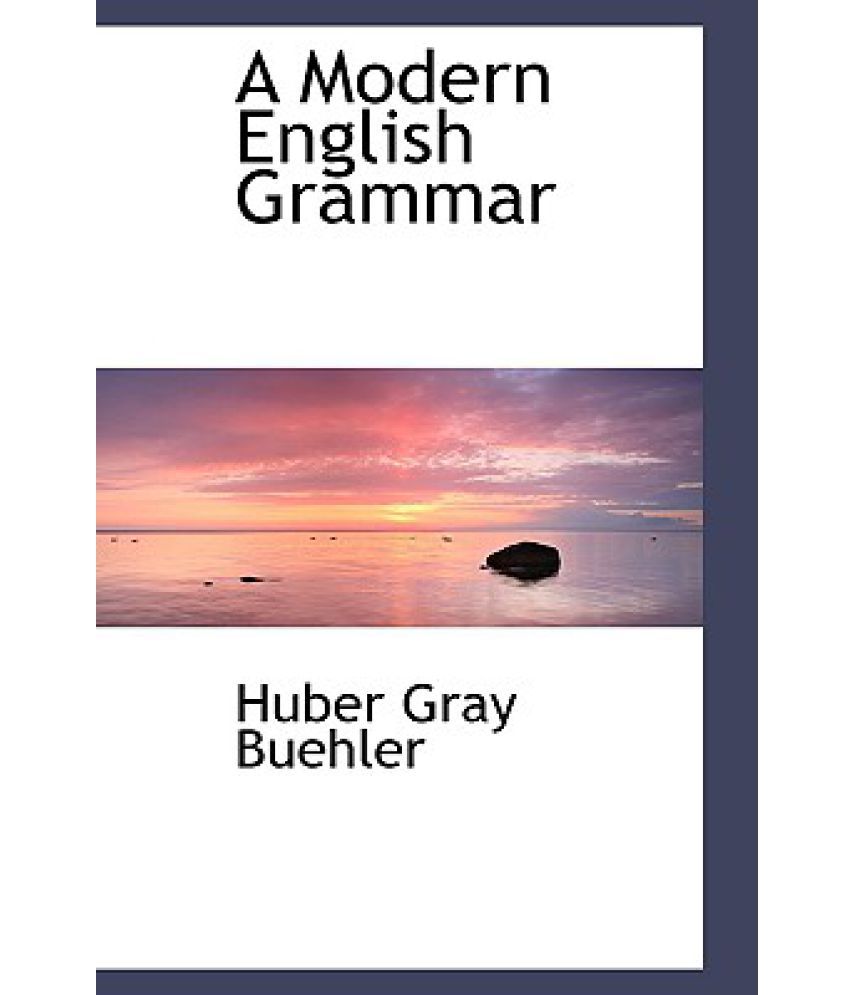 A Modern English Grammar: Buy A Modern English Grammar Online at Low ...