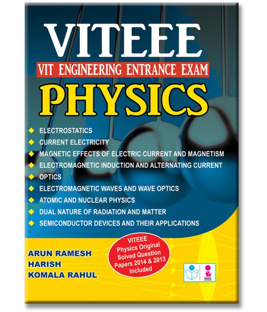 Physics VIT Engineering Entrance Exam Books: Buy Physics ...