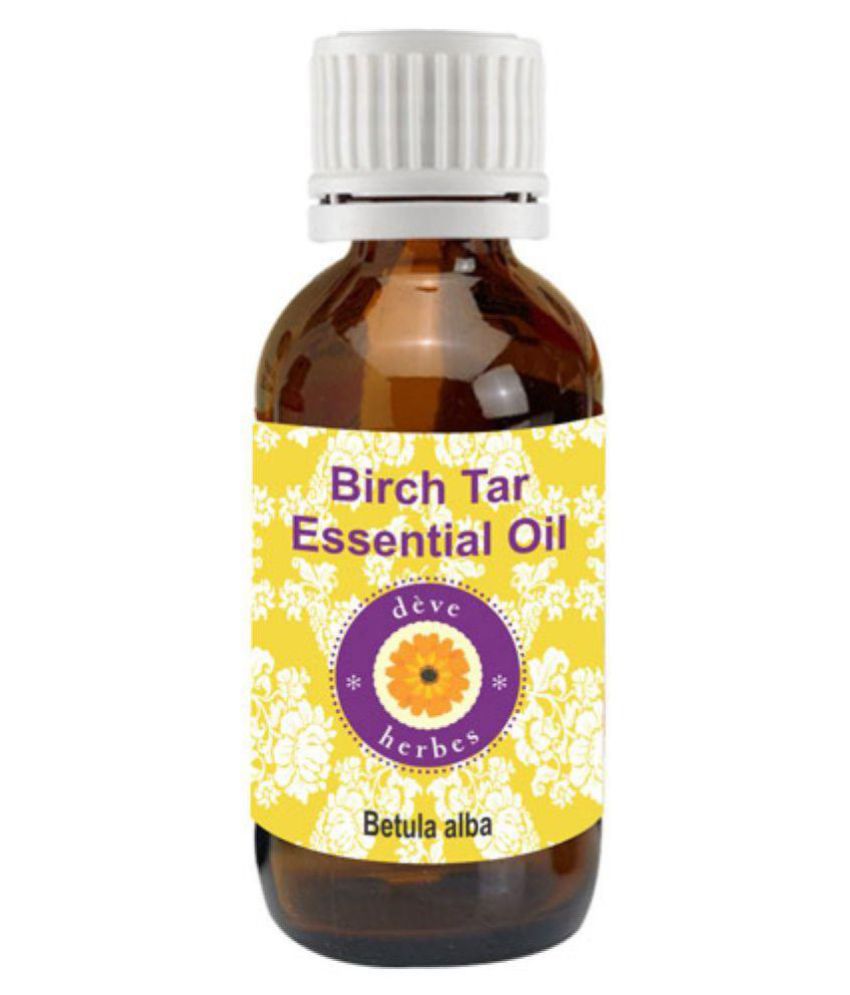     			Deve Herbes Pure Birch Tar (Betula alba) Essential Oil 30 ml