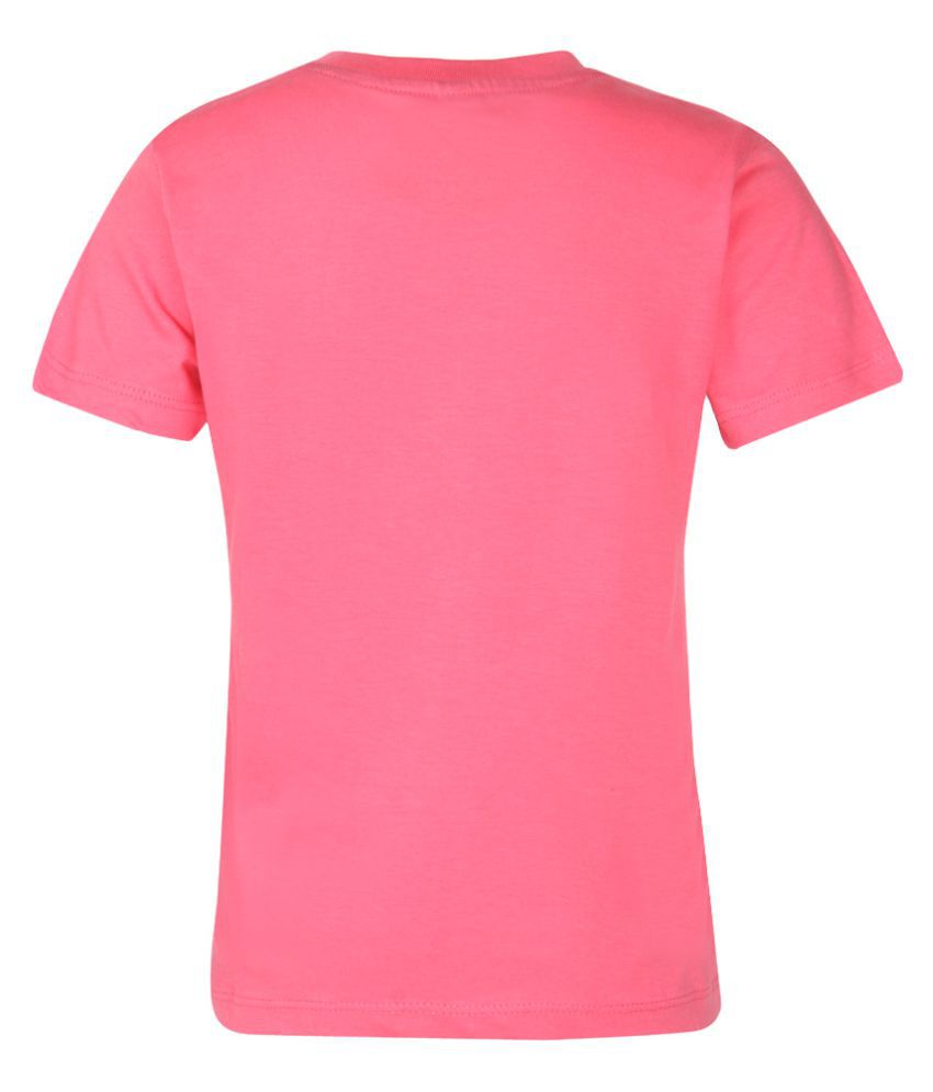United Colors of Benetton Pink Printed T-Shirt for BABY - Buy United ...
