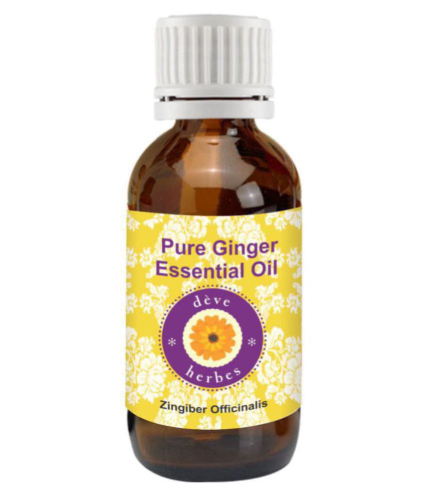     			Deve Herbes Pure Ginger Oil (Zingiber officinalis) Essential Oil 10 ml