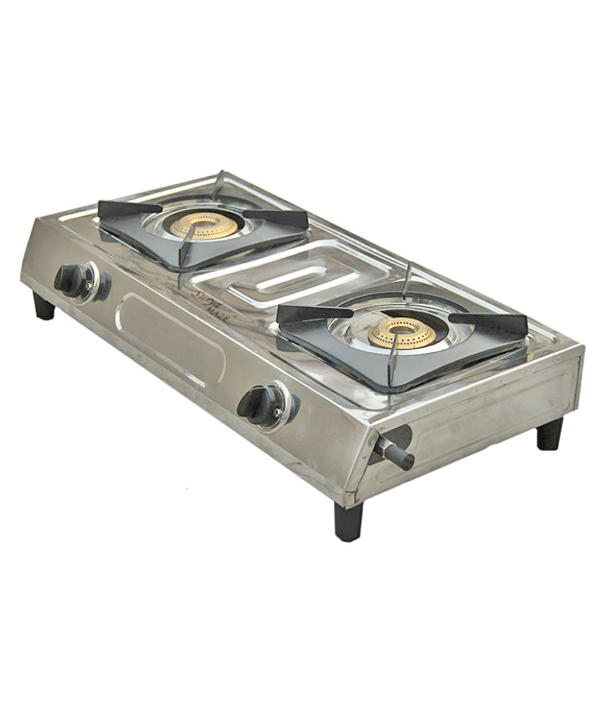 Surya Maze SM3 "2 Burner" Steel Manual Gas Stove Price in India Buy