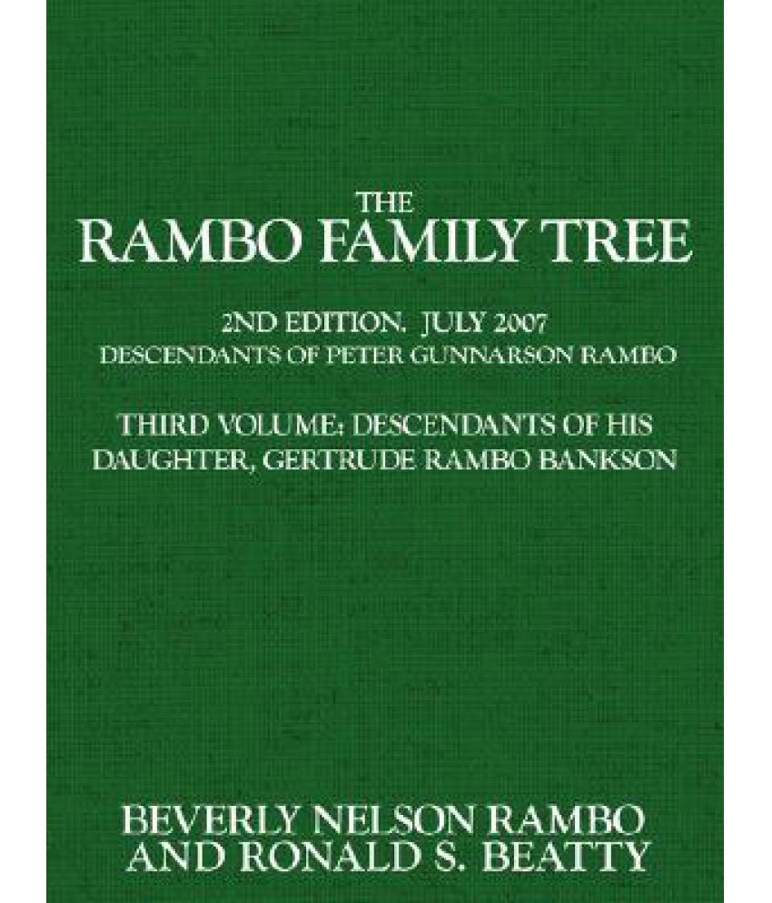 Rambo Family Tree Buy Rambo Family Tree Online At Low Price In India On Snapdeal