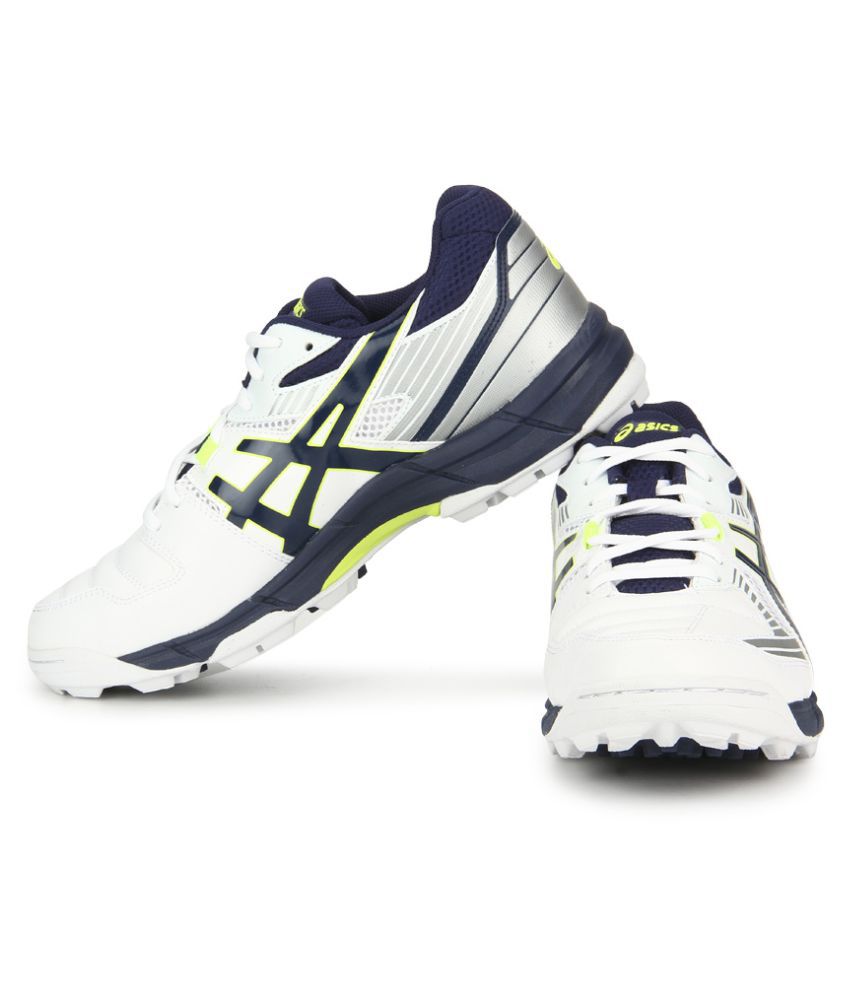Asics Gel-Peake 4 White Cricket Shoes - Buy Asics Gel-Peake 4 White ...