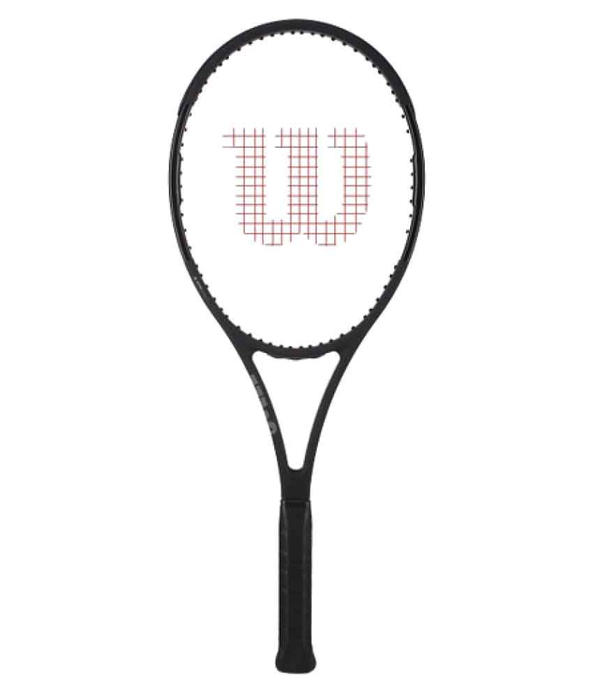Wilson Stiff Graphite Tennis Racquet Black Buy Online at Best Price on