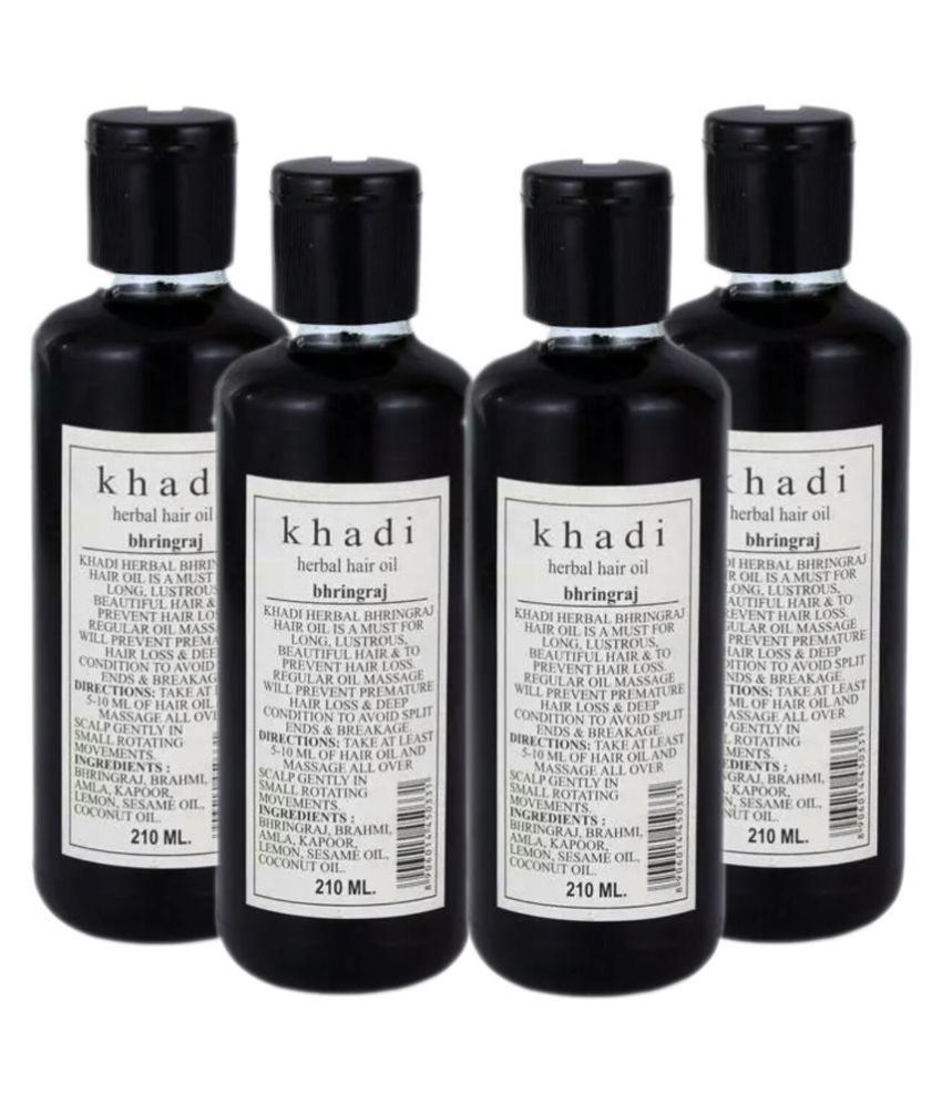     			Khadi Herbal Bhringraj Hair Oil 840 ml Pack of 4