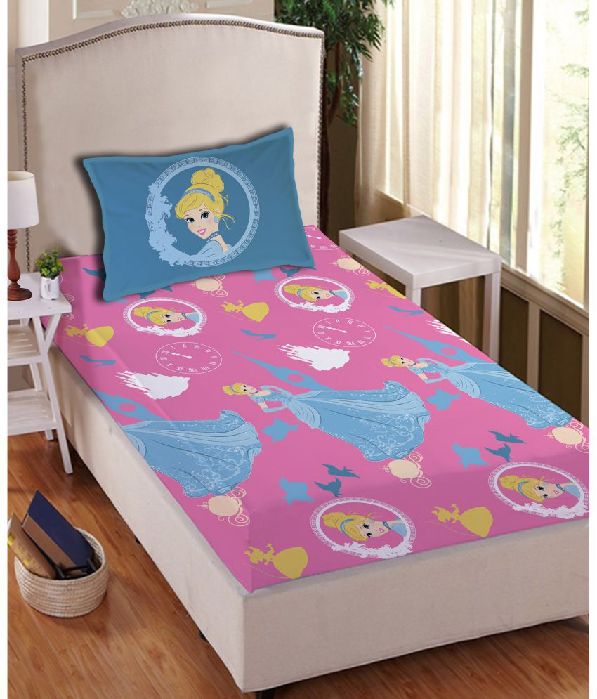     			Disney 1 x Single Bedsheet 1 x Single Pillow Cover