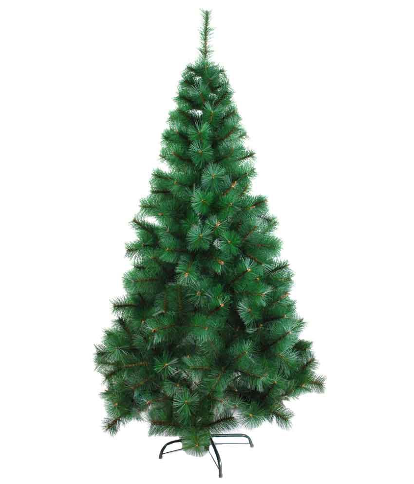 Swandeals Plastic Christmas Tree Green6 Ft (Pack of 1