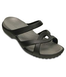 crocs female slippers