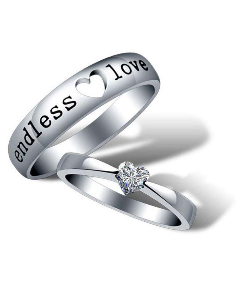 Yellow Chimes Silver Ring Combo Buy Yellow Chimes Silver Ring Combo