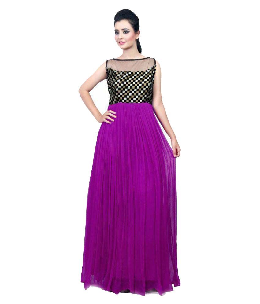 snapdeal evening gown