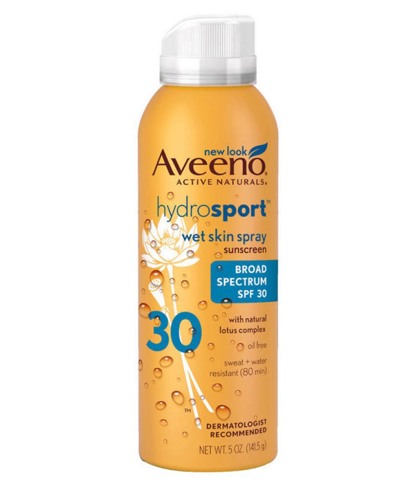 does aveeno sunscreen leave a white cast