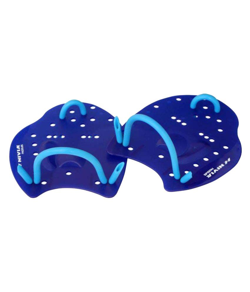 Nivia Blue Swimming Paddles (Small) Buy Online at Best Price on Snapdeal