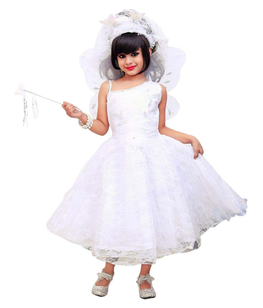 white frock net