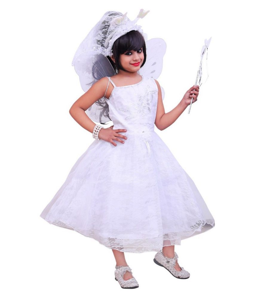 white frock net