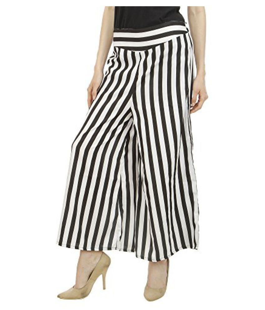 zebra palazzo pants